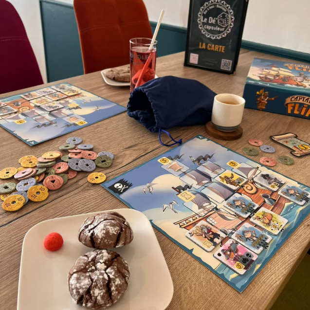 La ludothèque et le bar du Dé'capsuleur contiennent tout ce qu'il faut pour faire plaisir aux petits comme aux grands !