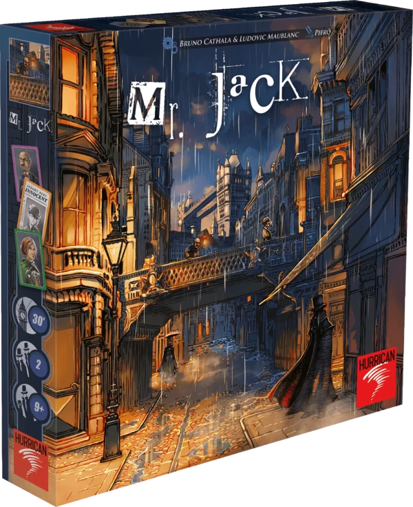 Boîte du jeu Mr Jack London