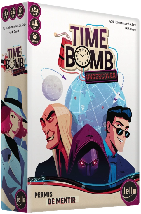 Time Bomb Undercover - Boîte du jeu