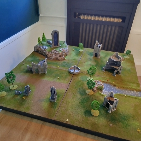 Décor wargame forêt
