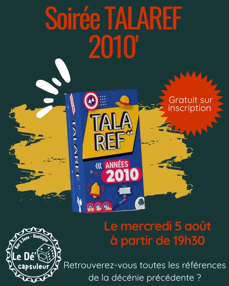 Flyer soirée TALAREF 2010'