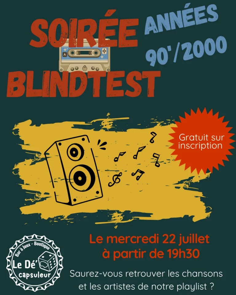 Blindtest années 90'/2000