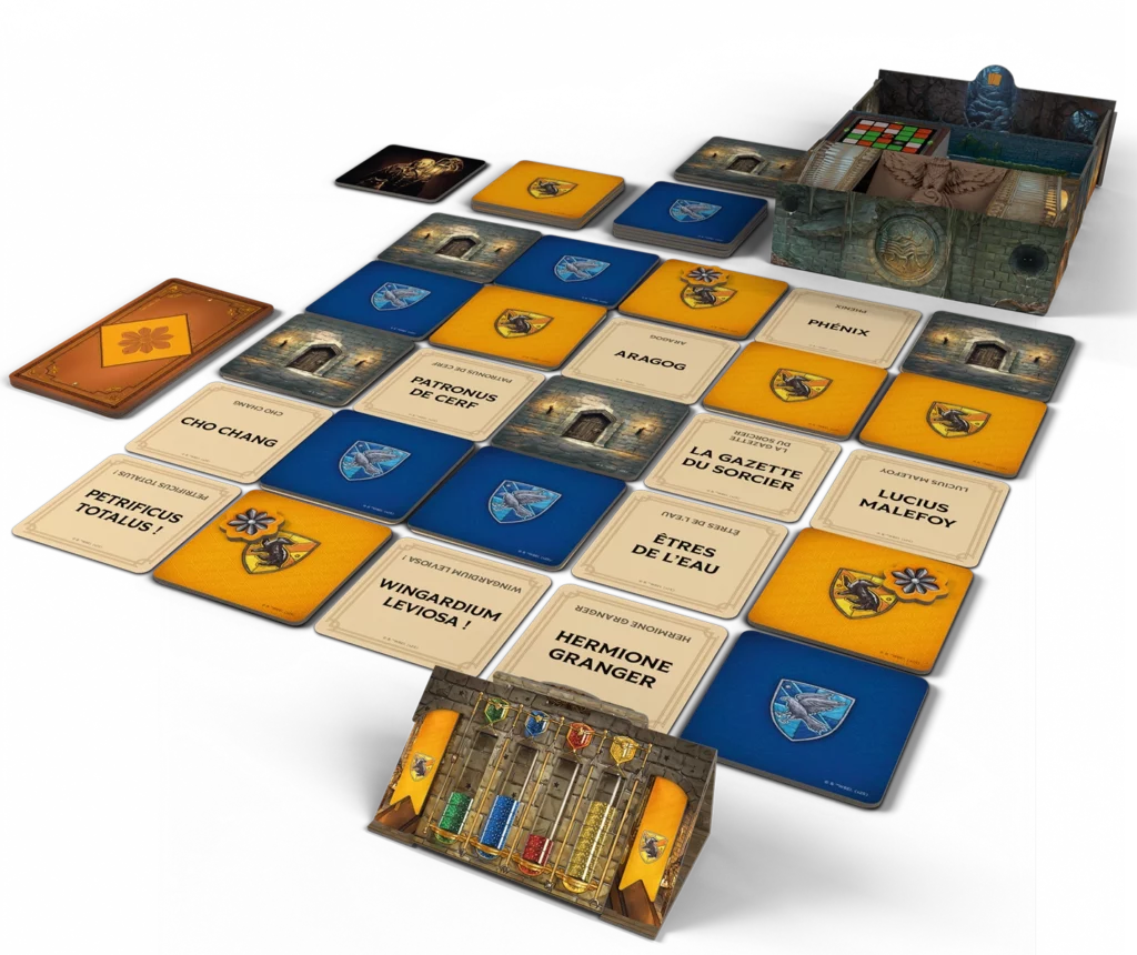 Contenu boîte Codenames Retour à Poudlard