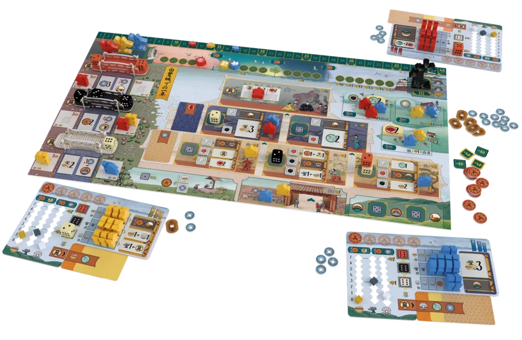 Contenu de la boîte de chateau blanc