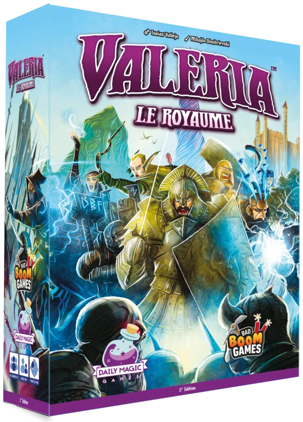 Boîte du jeu Valeria Le Royaume