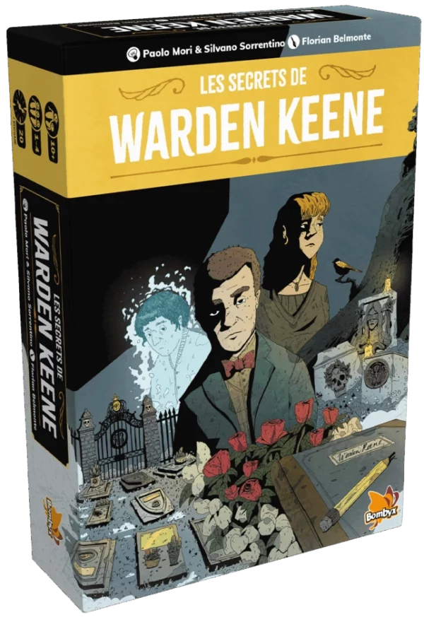 Boîte du jeu Les Secrest de Warden Keene