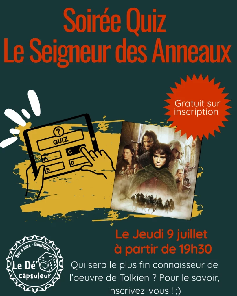 Affiche soirée Quiz SDA