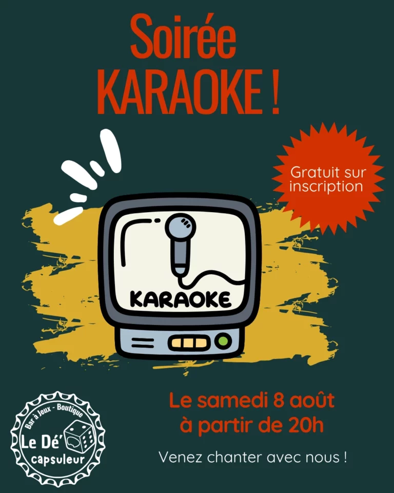 Flyer soirée karaoké