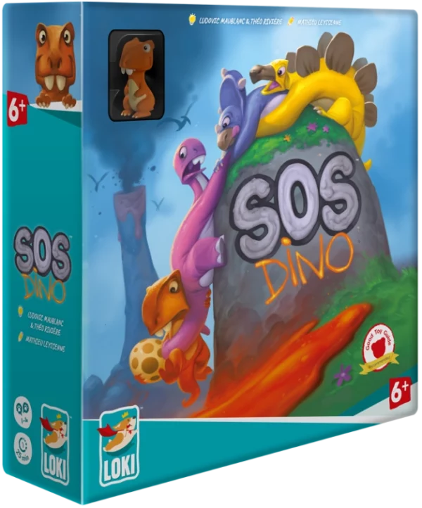loki-sos-dino Boîte du jeu SOS Dino