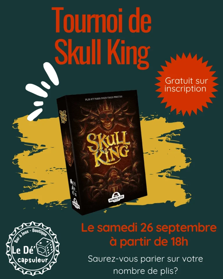 Flyer skull king